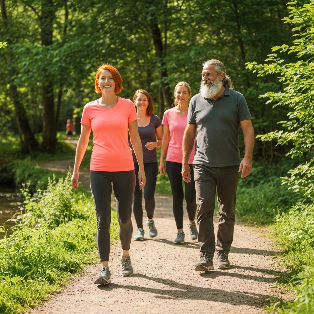 Active lifestyle in nature